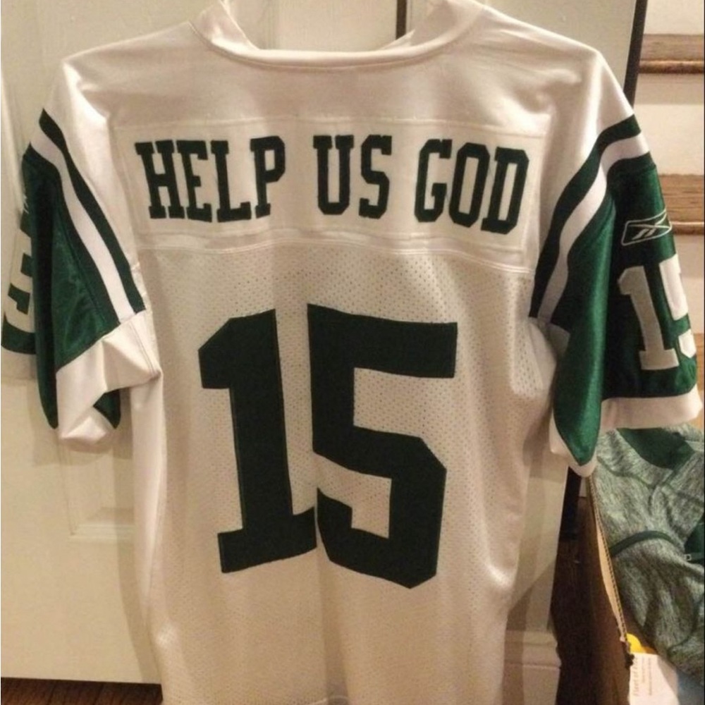 New York Jets Custom Jersey - Help Us God